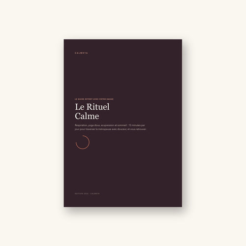 Couverture de l'ebook Le Rituel Calme offert avec la bague Calmeya